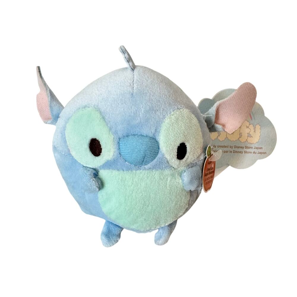 NWT Disney Stitch Ufufy Mini Plush Stuffed Animal Apple Blossom Christmas Gift
